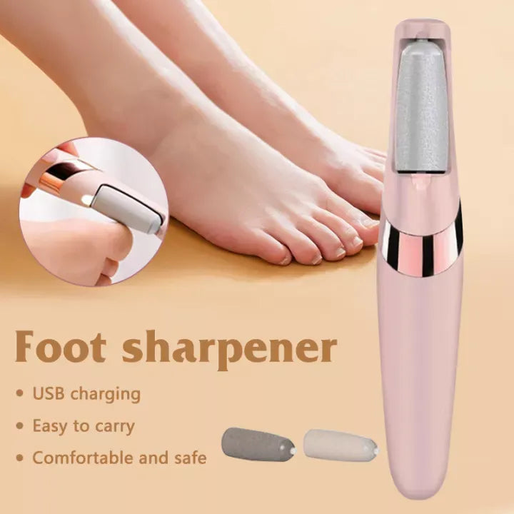 Electric Foot Callus Remover — Rechargeable Pedicure File & Foot Grinder